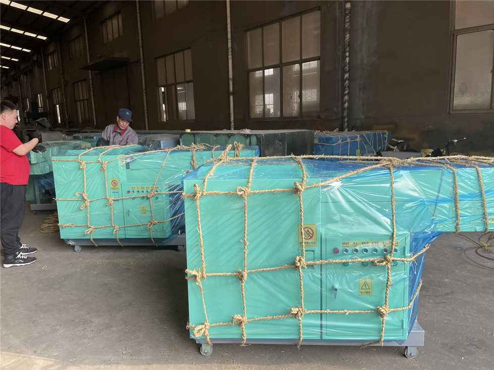 廣東客戶定做的碎紙設備已發貨歡迎咨詢18653602848